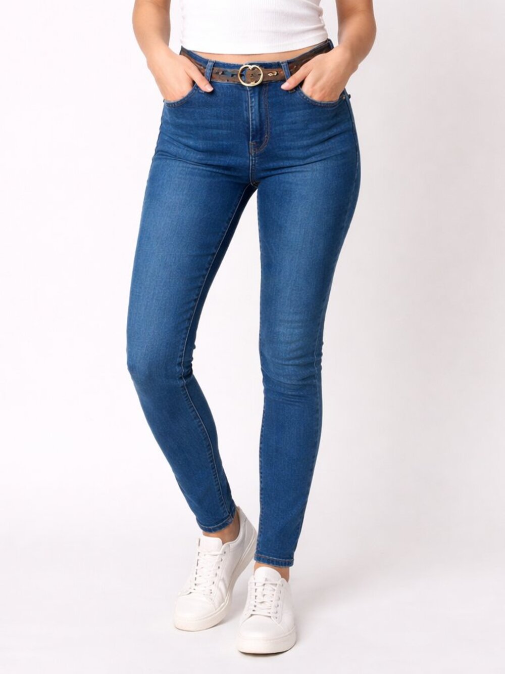 Abercrombie & Fitch Super Skinny Jeans Womens 25/31  Blue Low Rise Stretch Dark